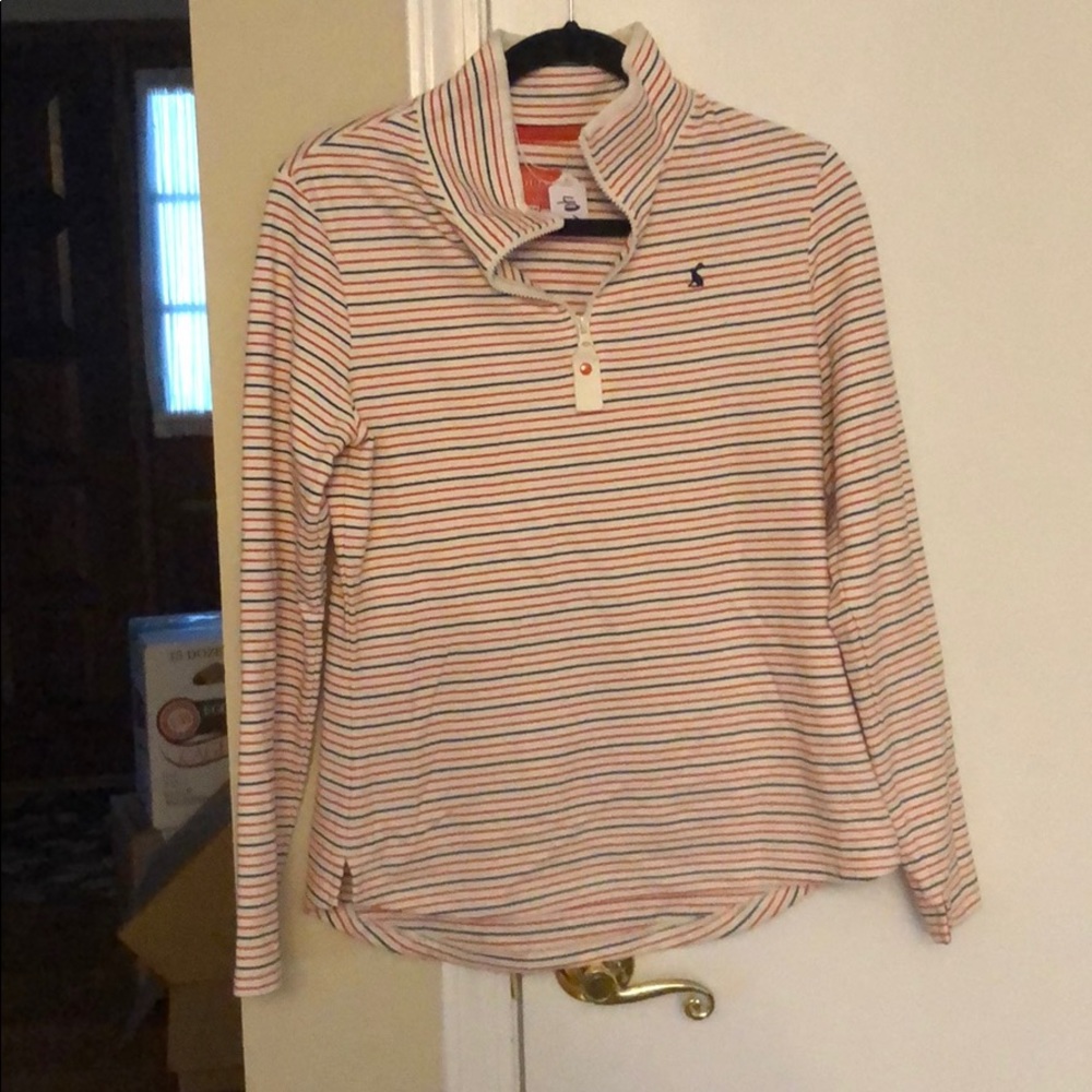 Joules Fairdale striped shirt new size 6